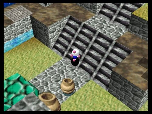 Bomberman 64 Stairs