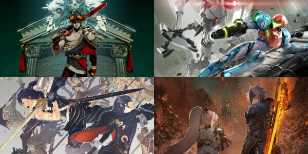 Game Screenshots Hades, Metroid, Fire Emblem, Tales of Arise