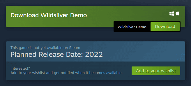 Wildsilver on Steam