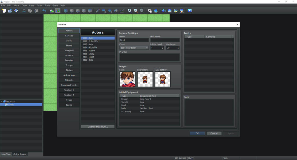 Screenshot Rpg Maker Mz